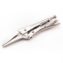 Vice grip plier wrench CRV 3 nails long nose straight jaws locking pliers